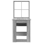 Stalas Pilkas Sonoma 122 x 67 x 145 cm Apdirbta mediena