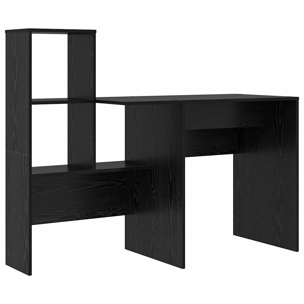 Stalas Juodas ąžuolas 131,5 x 50 x 106,5 cm Apdirbta mediena