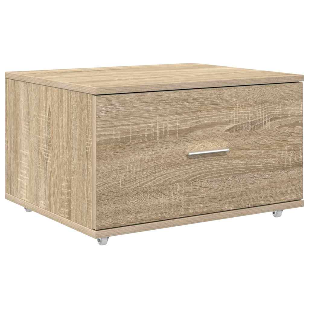 Stalas Sonoma ąžuolas 131,5 x 50 x 106,5 cm Apdirbta mediena