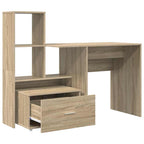 Stalas Sonoma ąžuolas 131,5 x 50 x 106,5 cm Apdirbta mediena