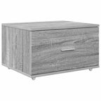 Stalas Pilkas Sonoma 131,5 x 50 x 106,5 cm Apdirbta mediena
