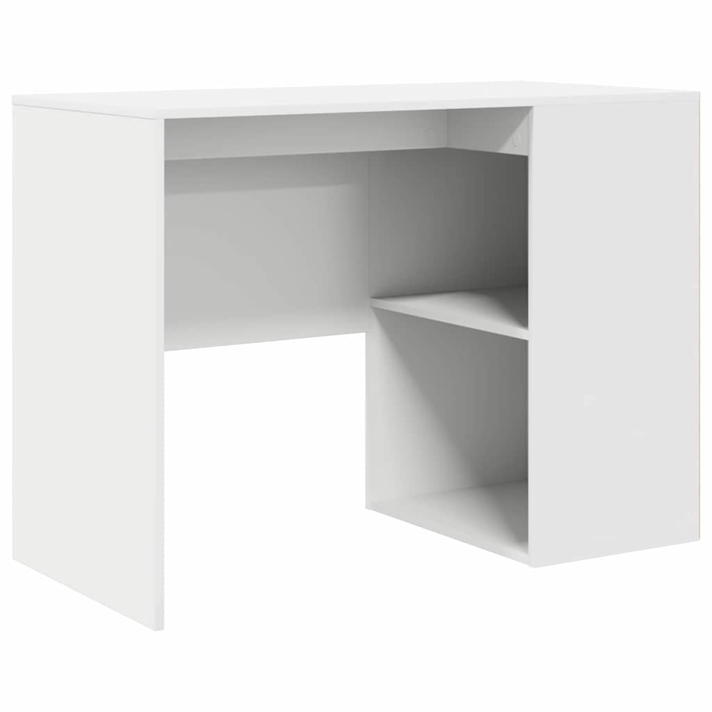 Kampinis rašomasis stalas su stalčių Balta 102 x 88 x 75 cm