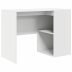 Kampinis rašomasis stalas su stalčių Balta 102 x 88 x 75 cm