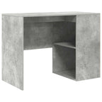 Kampinis rašomasis stalas Betono pilka 102 x 88 x 75 cm