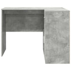 Kampinis rašomasis stalas Betono pilka 102 x 88 x 75 cm