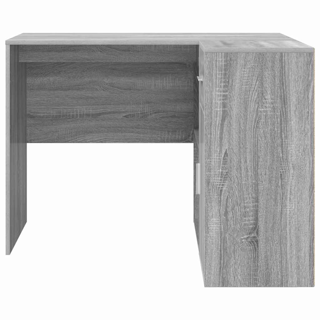Kampinis rašomasis stalas Pilkas Sonoma 102 x 88 x 75 cm