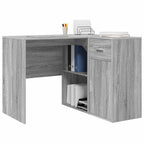 Kampinis rašomasis stalas Pilkas Sonoma 102 x 88 x 75 cm