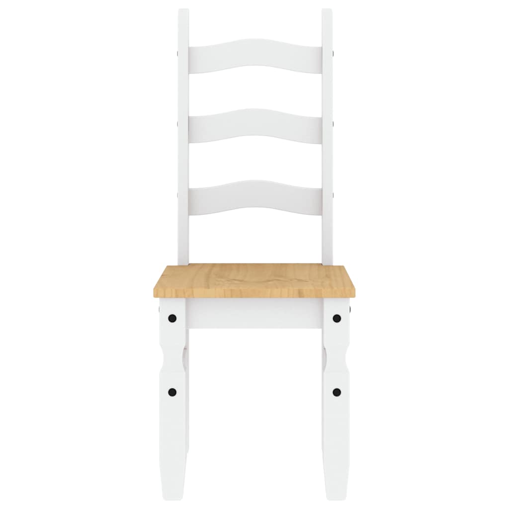 Valgomojo komplektas Panama, 3 dalių, balta pušies masyvas