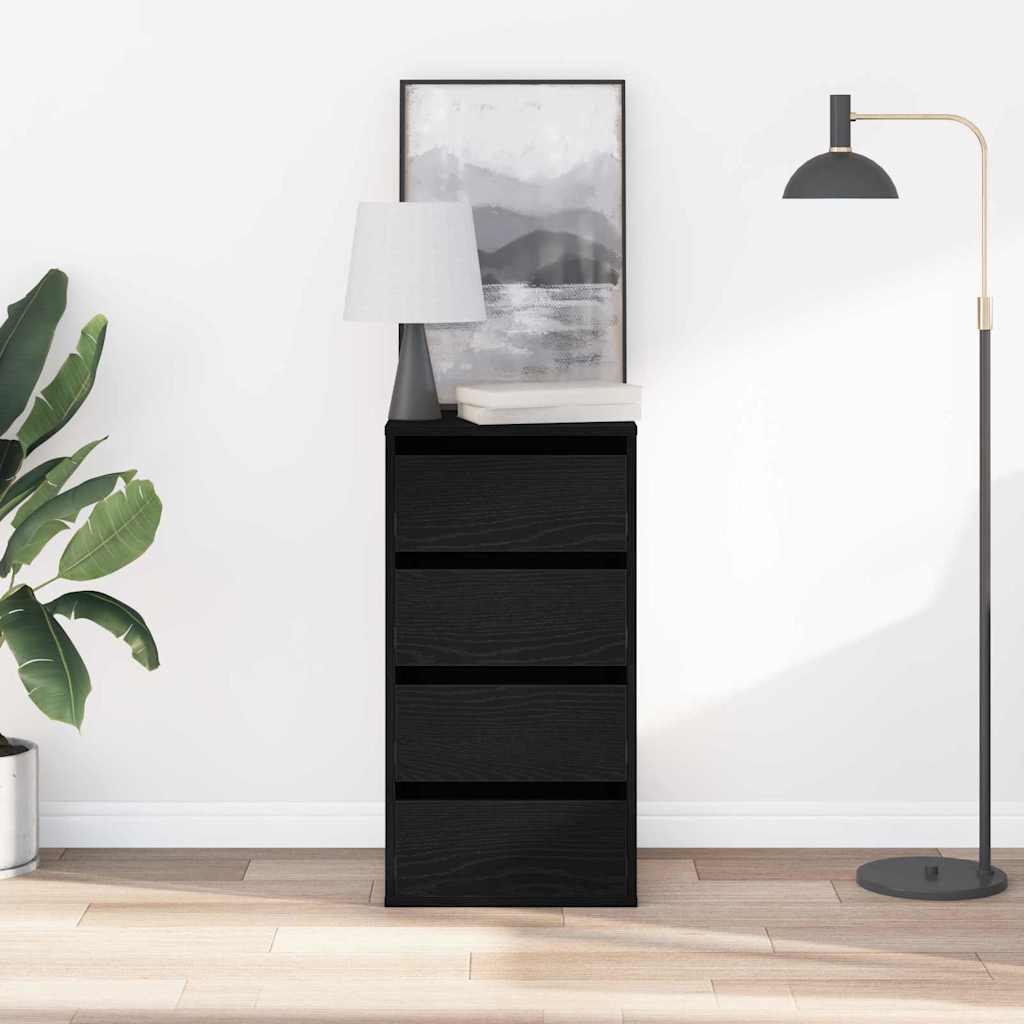 Ištraukalas spinta Kita Juoda 40 x 41 x 76 cm Apdirbta mediena