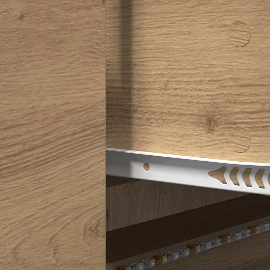 TV vienetai su stalčių Amatininkų ąžuolas 140 x 34 x 40 cm