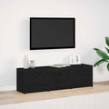 TV vienetai Juodas ąžuolas 140 x 34 x 40 cm Apdirbta mediena