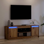 TV vienetai Ruda 139,5 x 34 x 50 cm Apdirbta mediena