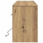 TV vienetai Ruda 139,5 x 34 x 50 cm Apdirbta mediena
