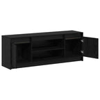 TV vienetai Juoda 139,5 x 34 x 50 cm Apdirbta mediena