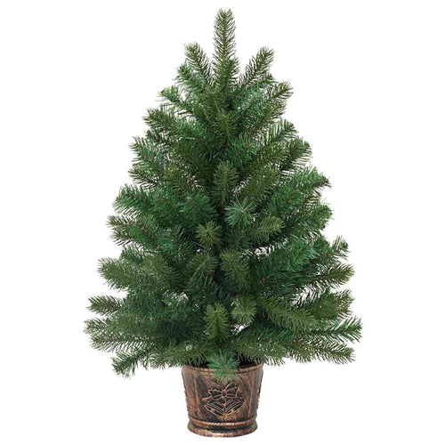 Dirbtinė Kalėdų eglutė s stovu Žalia 95 cm PVC, PE ir plienas