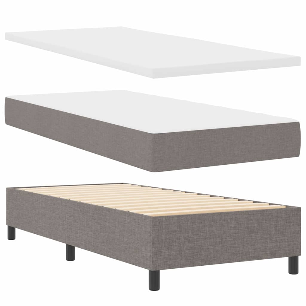 Kiemas lova su galvūgalio Tortora 80 x 200 cm audinys