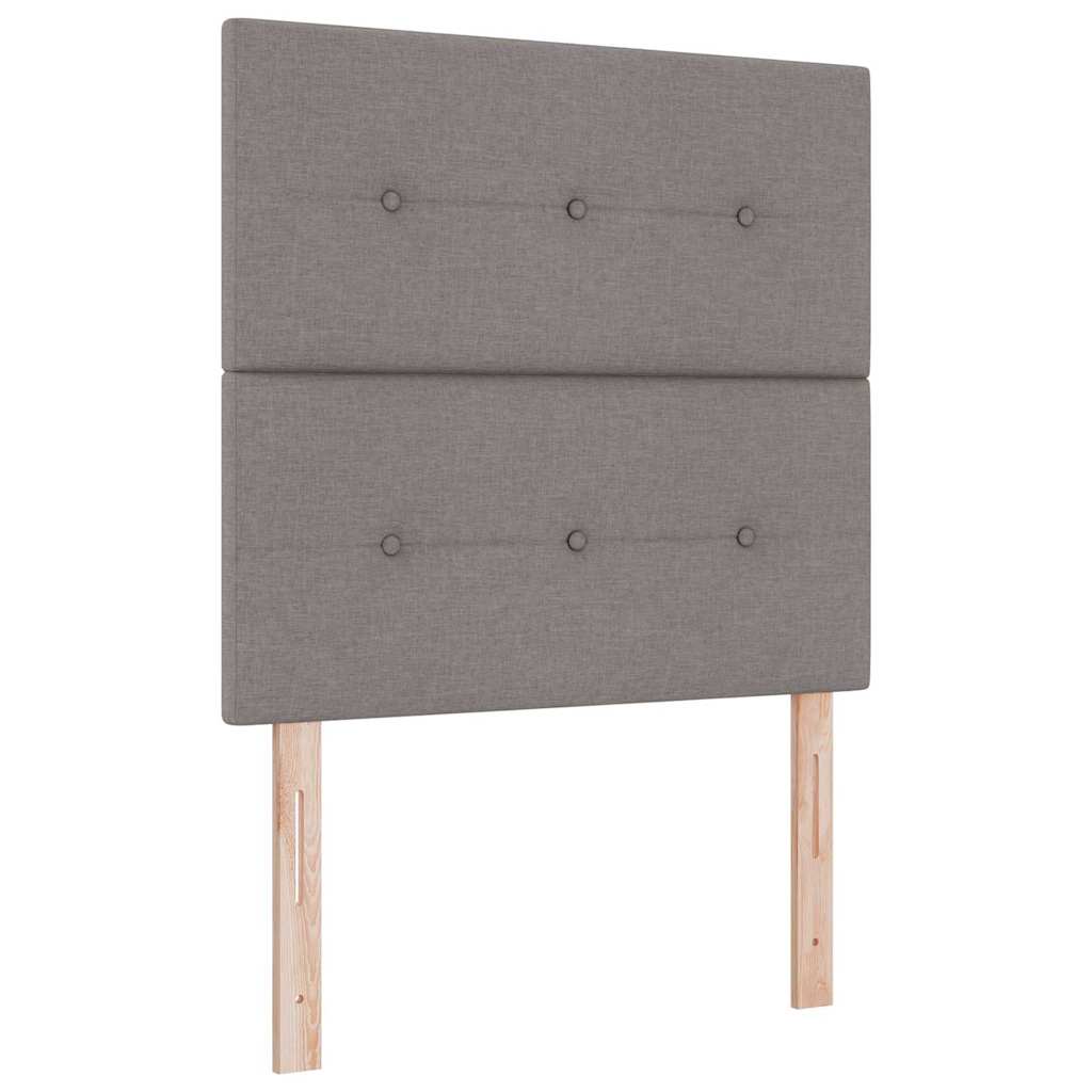 Kiemas lova su galvūgalio Tortora 80 x 200 cm audinys