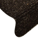 Laiptų kilimėliai, lipnūs, 30 vnt., 65x21x4 cm, tamsiai rudi, pusapvaliai, dideli