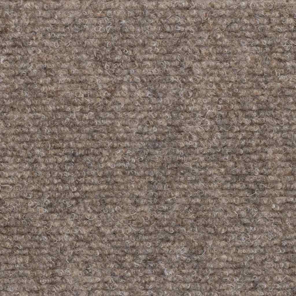 Laiptų kilimėliai, lipnūs, 20 vnt., 56x17x3 cm, smėlio spalvos, pusapvaliai