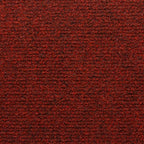 Laiptų kilimėliai, lipnūs, 30 vnt., 65x21x4 cm, bordo raudoni, stačiakampiai kraštai