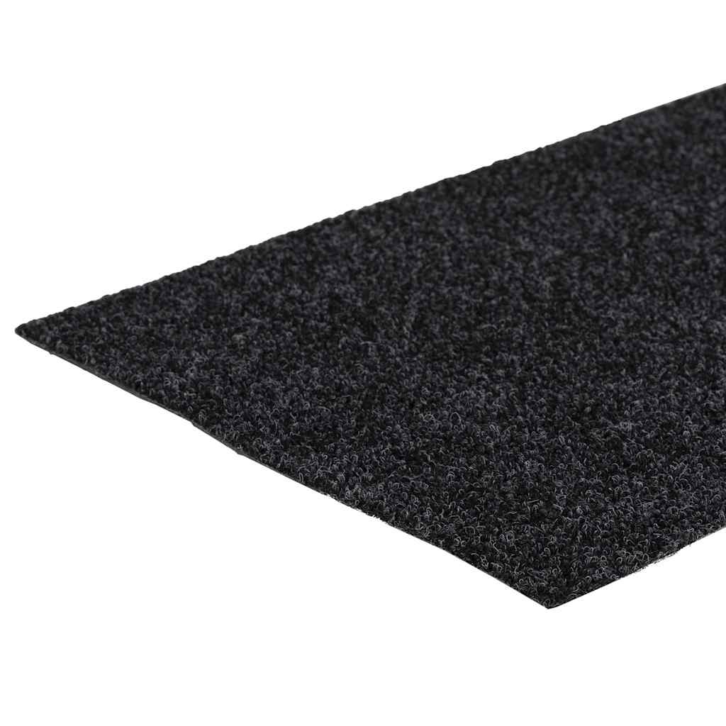 Laiptų kilimėliai, lipnūs, 30 vnt., pilki, stačiakampiai, 60 x 25 cm