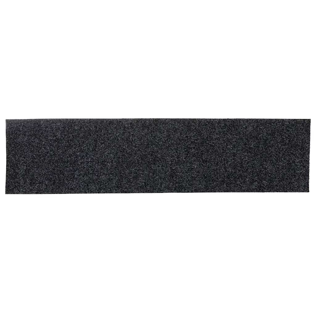 Laiptų kilimėliai, lipnūs, 30 vnt., pilki, stačiakampiai, 76 x 20 cm