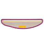 Laiptų kilimėliai, 20 vnt., 56x17x3 cm, violetiniai, pusapvaliai