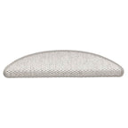 Laiptų kilimėliai Lipni Sisal-Look 30 vnt 56x17x3 cm Platina