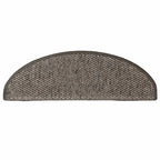 Lipnūs laiptų kilimėliai, 30vnt., rudos smėlio sp., 65x21x4cm
