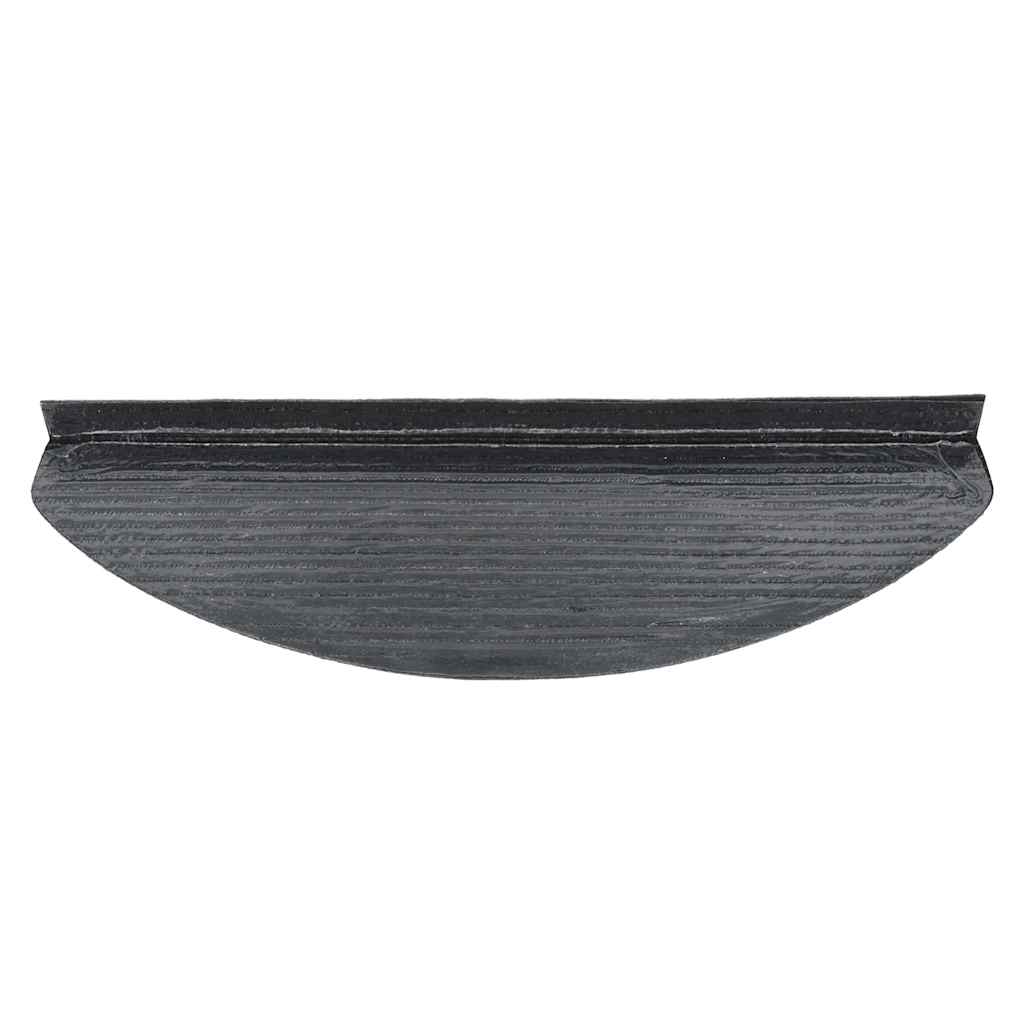 Lipnūs laiptų kilimėliai, 30vnt., juodi, 65x22,5x3,5cm