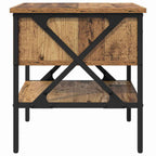Naktinis staliukas 2 pcs Sena mediena 40 x 42 x 45 cm