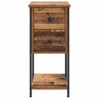 Šalia lovos spintelė 2 pcs Sena mediena 32 x 42 x 70 cm
