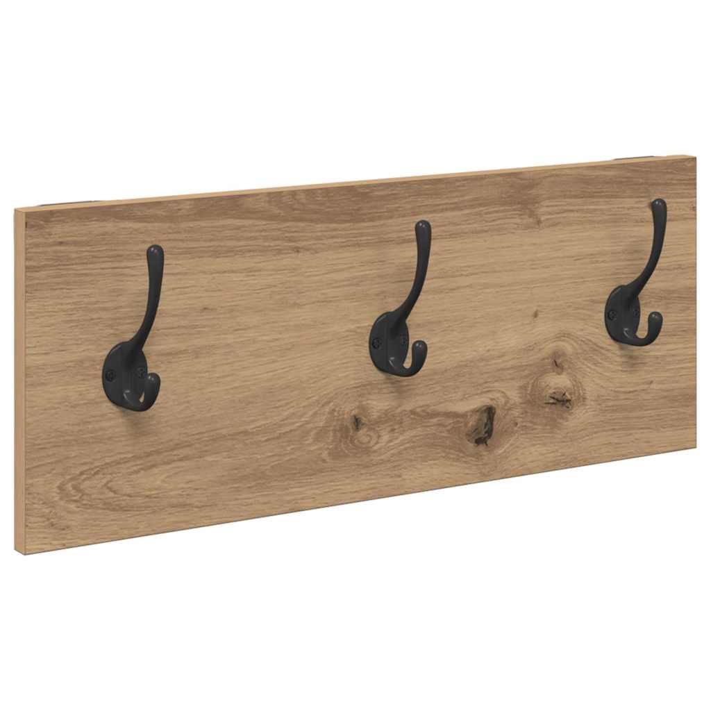 Prieškambario baldų komplektas su stalčių 4 pcs juoda ąžuolo