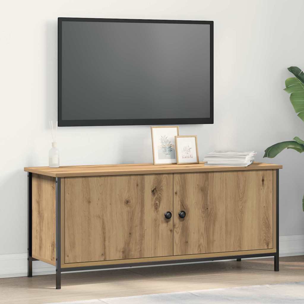 Televizoriaus spintelė Amatininkų ąžuolas 100 x 35 x 45 cm