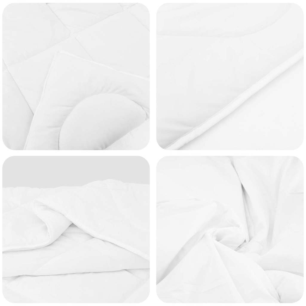 Vasaros antklodė su pagalve 3 pcs Balta Mikropluoštas