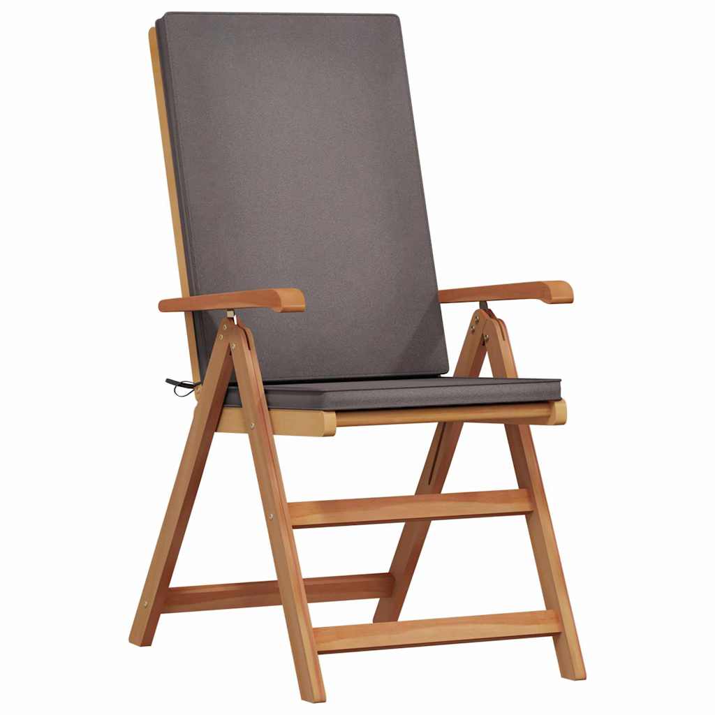 Sodo Kėdė 4 pcs Ruda ir pilka 57 x 71.5 x 104 cm