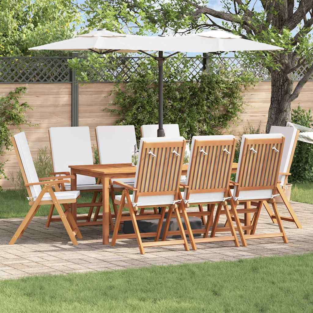 Sodo Kėdė 4 pcs Ruda ir pilka 57 x 71.5 x 104 cm