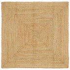 Kilimas Smėlio 120 x 120 cm Džiutas