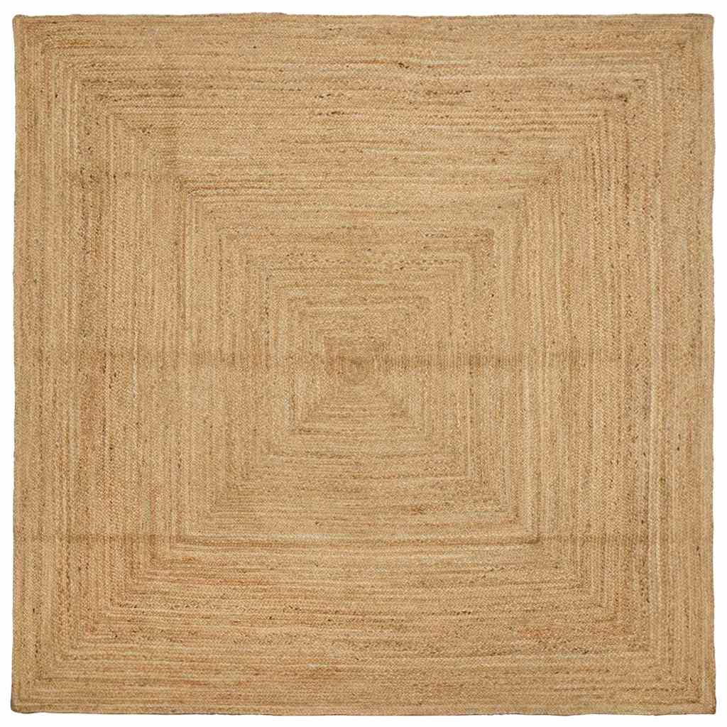 Kilimas Smėlio 240 x 240 cm Džiutas