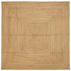 Kilimas Smėlio 240 x 240 cm Džiutas