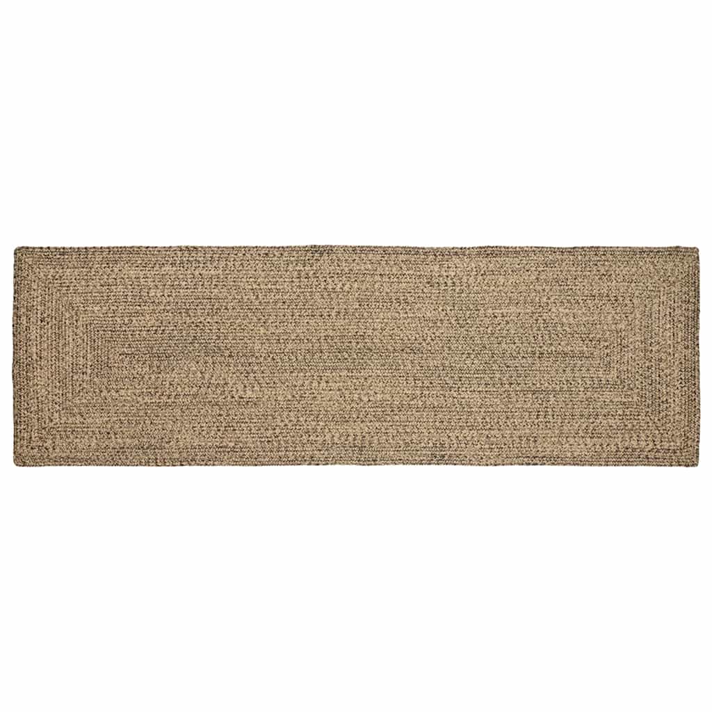 Zoninės kiliminės dangos Natūrali ir juoda 80 x 200 cm