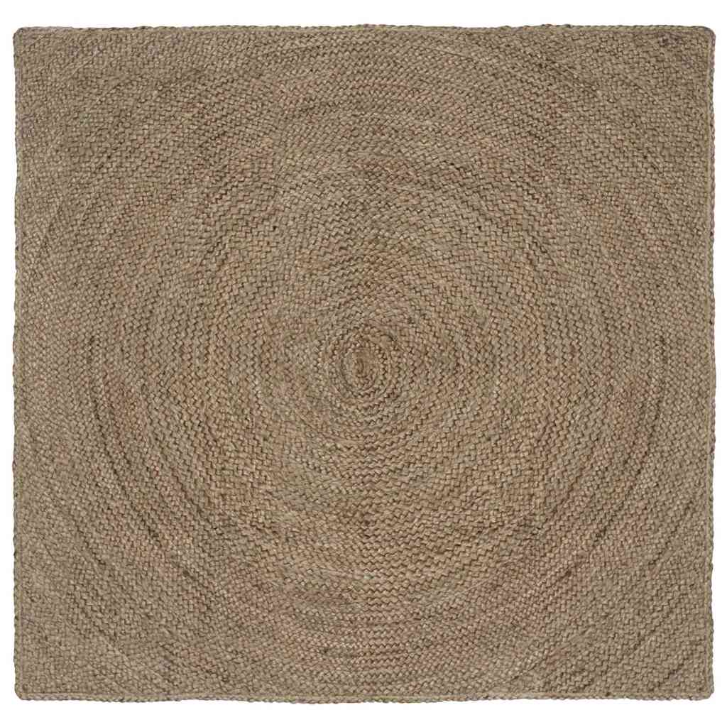 Zoninės kiliminės dangos Kvadrato Pilka 120 x 120 cm Džiutas