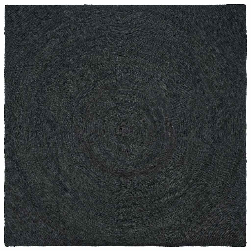 Zoninės kiliminės dangos Tamsiai pilka 200 x 200 cm Džiutas