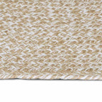 Zoninės kiliminės dangos Natūrali ir Balta 60 x 400 cm Džiutas