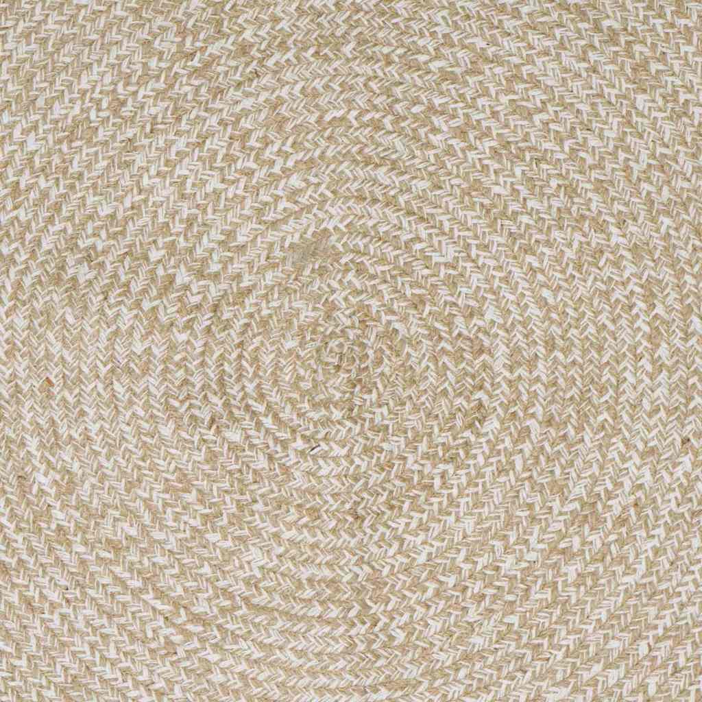 Zoninės kiliminės dangos Natūrali ir Balta 80 x 200 cm Džiutas