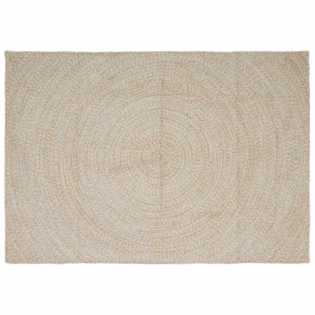 Zoninės kiliminės dangos Natūrali ir Balta 200 x 290 cm Džiutas