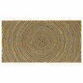 Kilimas Natūrali ir juoda 100 x 200 cm Džiutas