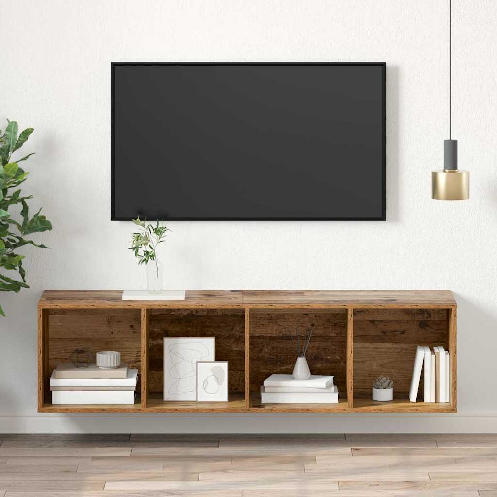 TV spintelių komplektas Senovinis medis 37 x 37 x 142,5 cm