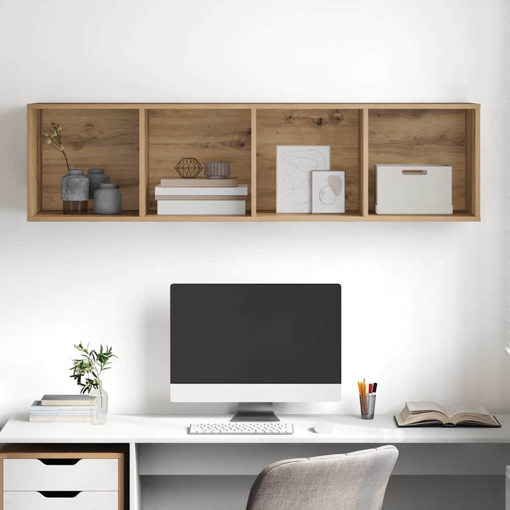 TV spintelių komplektas Amatininkų ąžuolas 37 x 37 x 142,5 cm