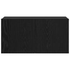 TV spintelių komplektas 2 pcs Juoda 60 x 30 x 30 cm